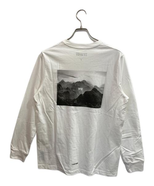 TFW49（ティーエフダブリューフォーティーナイン）TFW49 (ティーエフダブリューフォーティーナイン) ロングスリーブカットソー ホワイト サイズ:Ｌの古着・服飾アイテム