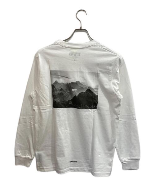 TFW49（ティーエフダブリューフォーティーナイン）TFW49 (ティーエフダブリューフォーティーナイン) ロングスリーブカットソー ホワイト サイズ:Ｍの古着・服飾アイテム