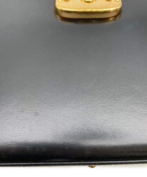 GUCCI（グッチ）GUCCI (グッチ) レディロック ハンドバッグ ブラックの古着・服飾アイテム