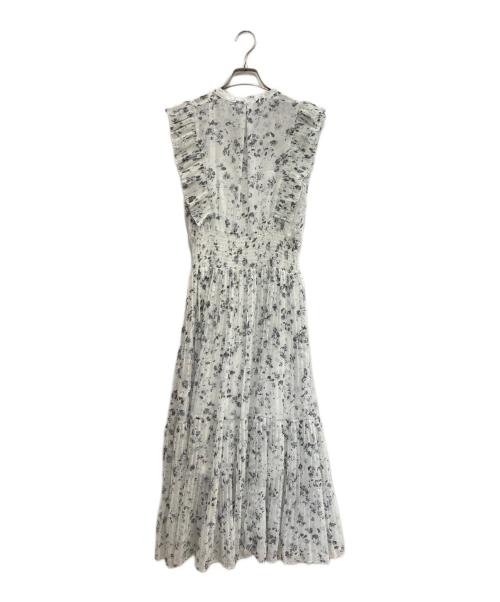 Snidel（スナイデル）Snidel (スナイデル) Sustainableフリルワンピース/スナイデル ホワイト サイズ:２の古着・服飾アイテム