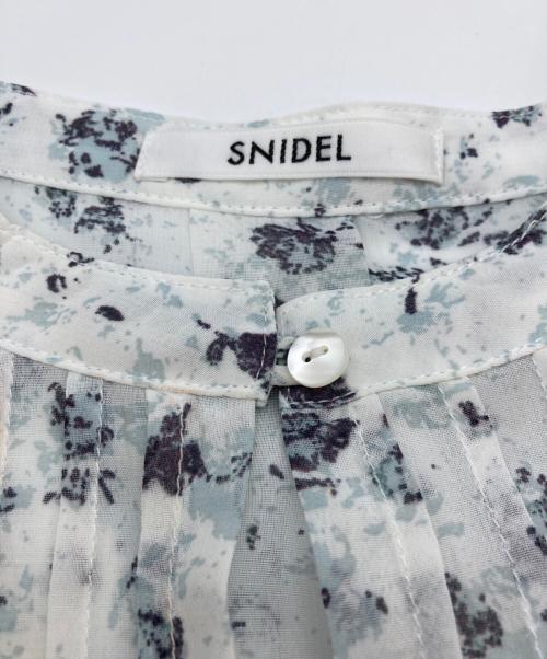 Snidel（スナイデル）Snidel (スナイデル) Sustainableフリルワンピース/スナイデル ホワイト サイズ:２の古着・服飾アイテム