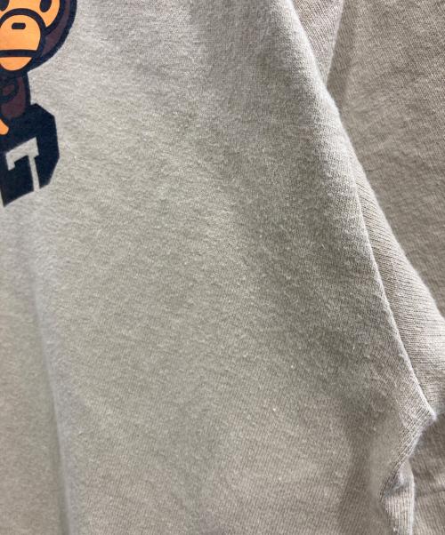 A BATHING APE（アベイシングエイプ）A BATHING APE (アベイシングエイプ) ベビーマイロ プリントTシャツ ベージュ サイズ:Lの古着・服飾アイテム