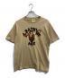 A BATHING APE（アベイシングエイプ）の古着「ベビーマイロ プリントTシャツ」｜ベージュ