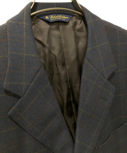 BROOKS BROTHERS（ブルックスブラザーズ）BROOKS BROTHERS (ブルックスブラザーズ) ウィンドウペン 3Bテーラードジャケット ネイビー サイズ:40SHTの古着・服飾アイテム