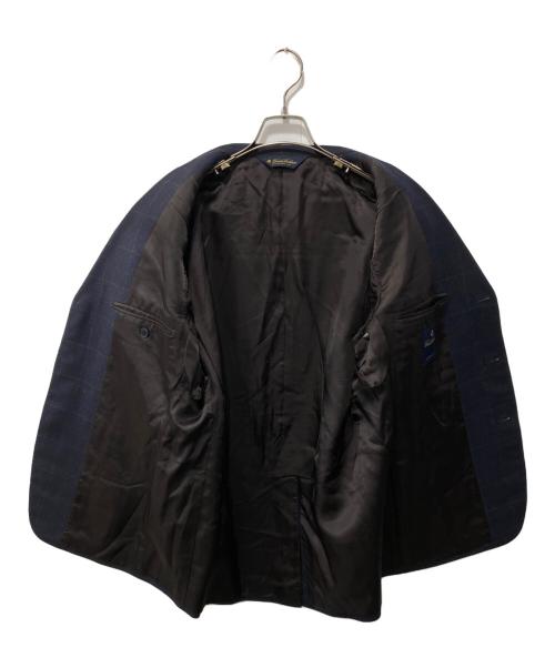 BROOKS BROTHERS（ブルックスブラザーズ）BROOKS BROTHERS (ブルックスブラザーズ) ウィンドウペン 3Bテーラードジャケット ネイビー サイズ:40SHTの古着・服飾アイテム