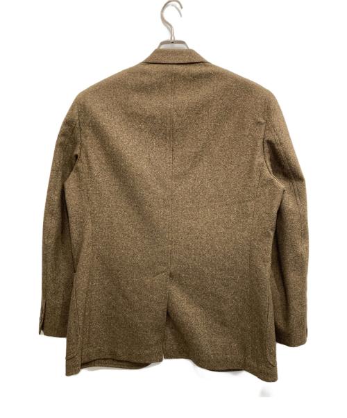 BROOKS BROTHERS（ブルックスブラザーズ）BROOKS BROTHERS (ブルックスブラザーズ) シルクウール 3Bテーラードジャケット ブラウン サイズ:40の古着・服飾アイテム