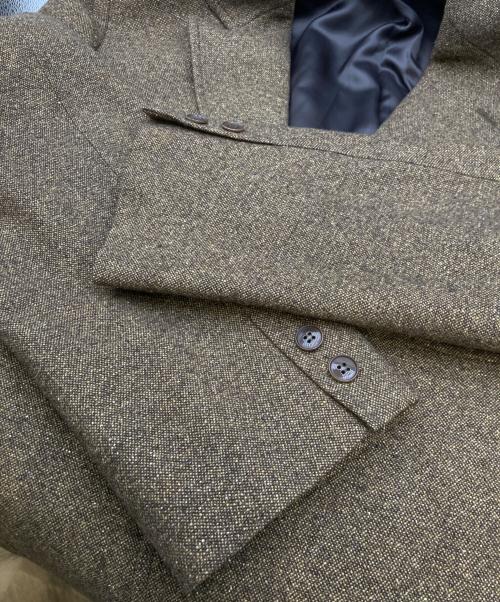 BROOKS BROTHERS（ブルックスブラザーズ）BROOKS BROTHERS (ブルックスブラザーズ) シルクウール 3Bテーラードジャケット ブラウン サイズ:40の古着・服飾アイテム