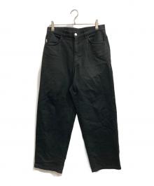 SO SHOP & HOSTEL（ソーショップ＆ホステ）の古着「デニムパンツ」｜ブラック