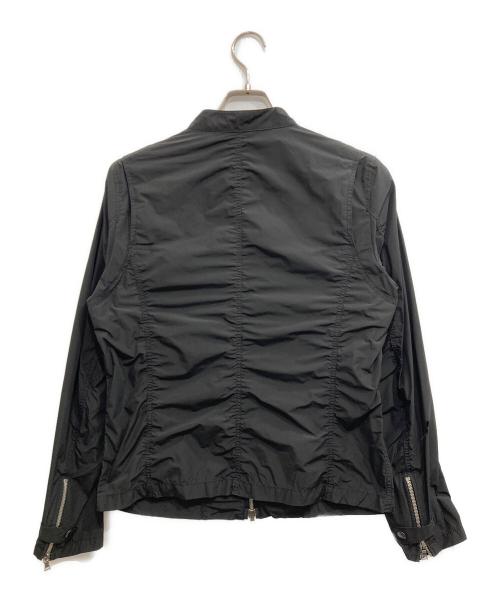 PS Paul Smith（ＰＳポールスミス）PS Paul Smith (ＰＳポールスミス) シェル ライダースジャケット ブラック サイズ:Ｍの古着・服飾アイテム