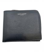 Saint Laurent Parisサンローランパリ）の古着「L字ウォレット」｜ブラック
