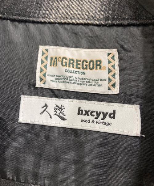 McGREGOR（マックレガー）McGREGOR (マックレガー) ダメージオンブレチェックシャツ ブラック サイズ:Lの古着・服飾アイテム