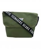 HUMAN MADEヒューマンメイド）の古着「Small Messenger Bag」｜グリーン