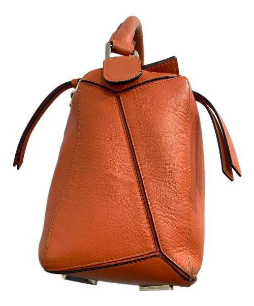 LOEWE（ロエベ）LOEWE (ロエベ) パズルバッグ ミディアム/ PUZZLE  オレンジの古着・服飾アイテム
