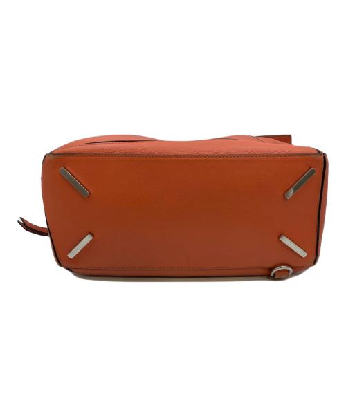 LOEWE（ロエベ）LOEWE (ロエベ) パズルバッグ ミディアム/ PUZZLE  オレンジの古着・服飾アイテム