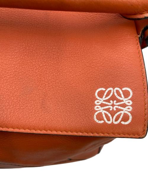 LOEWE（ロエベ）LOEWE (ロエベ) パズルバッグ ミディアム/ PUZZLE  オレンジの古着・服飾アイテム