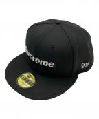 SUPREME×New Eraシュプリーム×ニューエラ）の古着「Breast Cancer Awareness Box Logo」｜ブラック