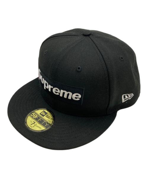 SUPREME（シュプリーム）SUPREME (シュプリーム) New Era (ニューエラ) Breast Cancer Awareness Box Logo ブラック サイズ:7 1/2の古着・服飾アイテム