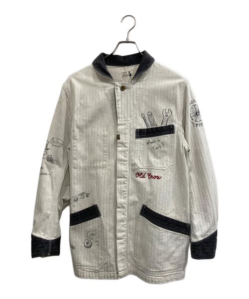 OLD CROW（オールドクロウ）OLD CROW (オールドクロウ) ショップコート キナリ サイズ:Mの古着・服飾アイテム