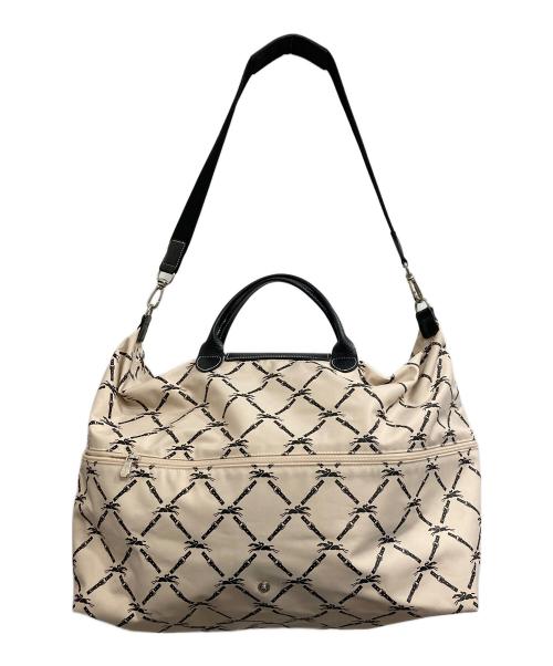 LONGCHAMP（ロンシャン）LONGCHAMP (ロンシャン) ホースロゴ総柄2WAYトートバッグの古着・服飾アイテム