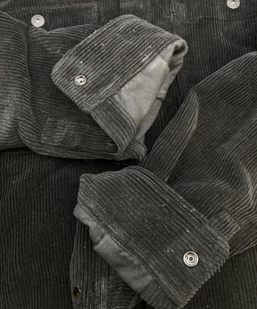 STONE ISLAND（ストーンアイランド）STONE ISLAND (ストーンアイランド) ポケット＆スナップボタン オーバーシャツ ブラック サイズ:Ｍの古着・服飾アイテム