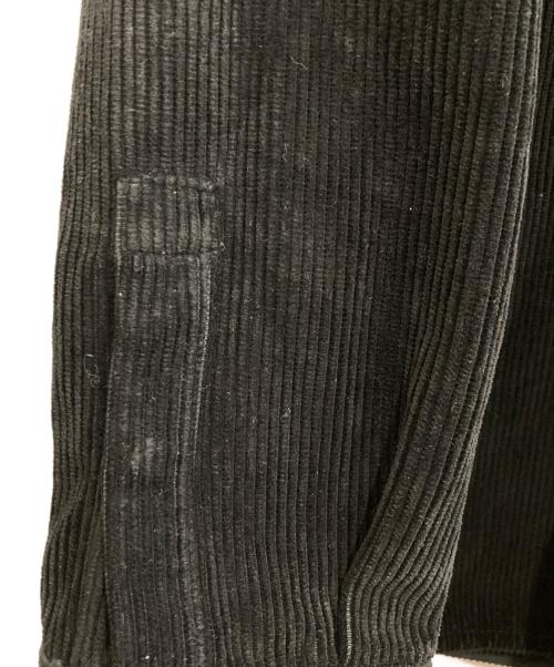 STONE ISLAND（ストーンアイランド）STONE ISLAND (ストーンアイランド) ポケット＆スナップボタン オーバーシャツ ブラック サイズ:Ｍの古着・服飾アイテム