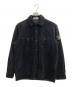 STONE ISLAND（ストーンアイランド）の古着「ポケット＆スナップボタン オーバーシャツ」｜ブラック
