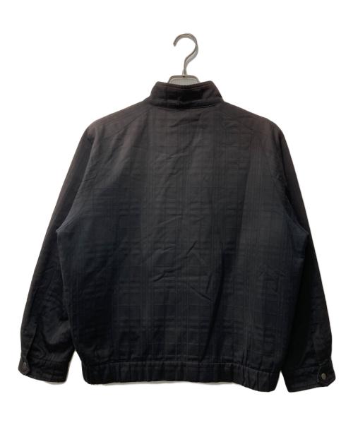BURBERRY LONDON（バーバリーロンドン）BURBERRY LONDON (バーバリーロンドン) シャドウチェックジャケット ブラック サイズ:Ｌの古着・服飾アイテム