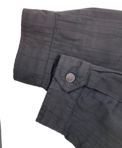 BURBERRY LONDON（バーバリーロンドン）BURBERRY LONDON (バーバリーロンドン) シャドウチェックジャケット ブラック サイズ:Ｌの古着・服飾アイテム