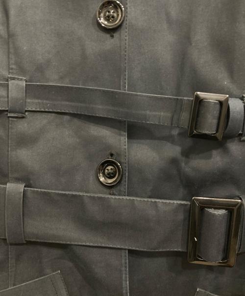 MACKINTOSH（マッキントッシュ）MACKINTOSH (マッキントッシュ) LE KILT (ルキルト) ゴム引き ドレス ネイビー サイズ:8の古着・服飾アイテム