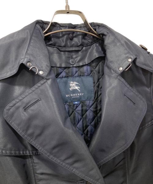 BURBERRY LONDON（バーバリーロンドン）BURBERRY LONDON (バーバリーロンドン) ライナー付トレンチコート ネイビー サイズ:38の古着・服飾アイテム