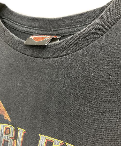 HARLEY-DAVIDSON（ハーレーダビッドソン）HARLEY-DAVIDSON (ハーレーダビッドソン) プリントTシャツ ブラック サイズ:XLの古着・服飾アイテム