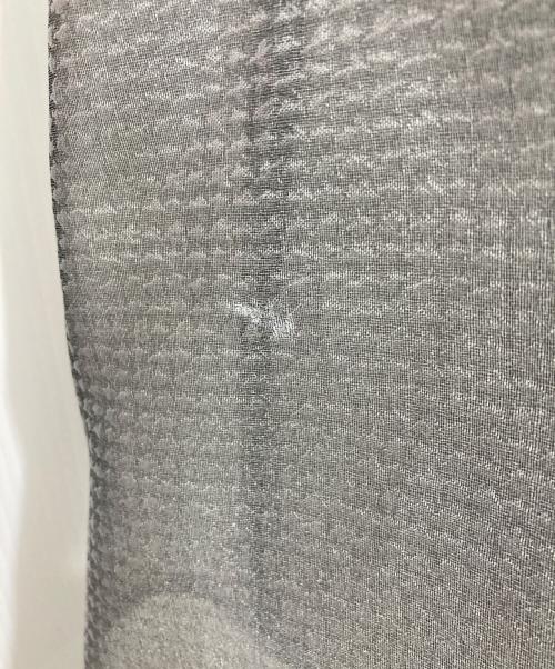 UNITED ARROWS（ユナイテッドアローズ）UNITED ARROWS (ユナイテッドアローズ) スケルトンシャインジャガードスカート グレー サイズ:38の古着・服飾アイテム