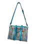 bio wear (バイオウェア) BEACH BOSTON BAG/ビーチ　ボストン　バッグ クリア×ライトブルー：20000円