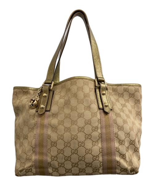 GUCCI（グッチ）GUCCI (グッチ) トートバッグ ベージュの古着・服飾アイテム