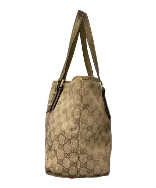 GUCCI（グッチ）GUCCI (グッチ) トートバッグ ベージュの古着・服飾アイテム