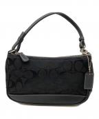 COACHコーチ）の古着「ハンドポーチ」｜ブラック