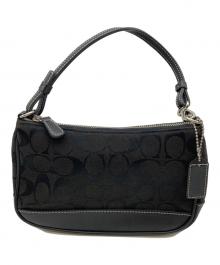 COACH（コーチ）の古着「ハンドポーチ」｜ブラック