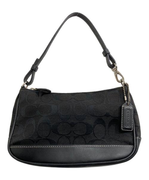 COACH（コーチ）COACH (コーチ) ハンドポーチ ブラックの古着・服飾アイテム