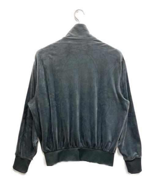 adidas（アディダス）adidas (アディダス) FB TT VELOUR / ファイヤーバード トラックトップ ベロア グレー サイズ:Ｌの古着・服飾アイテム
