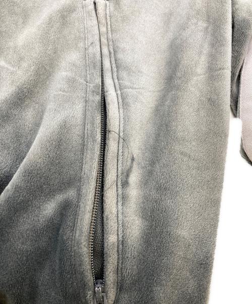 adidas（アディダス）adidas (アディダス) FB TT VELOUR / ファイヤーバード トラックトップ ベロア グレー サイズ:Ｌの古着・服飾アイテム