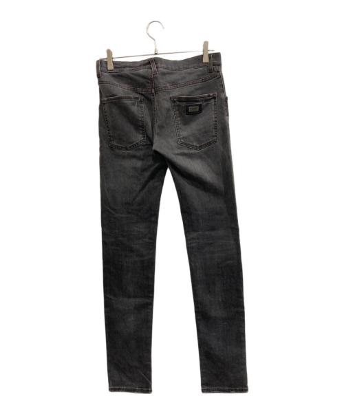 DOLCE & GABBANA（ドルチェ＆ガッバーナ）DOLCE & GABBANA (ドルチェ＆ガッバーナ) デニムパンツ ブラック サイズ:44の古着・服飾アイテム