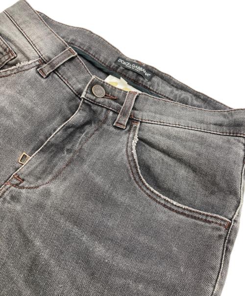 DOLCE & GABBANA（ドルチェ＆ガッバーナ）DOLCE & GABBANA (ドルチェ＆ガッバーナ) デニムパンツ ブラック サイズ:44の古着・服飾アイテム