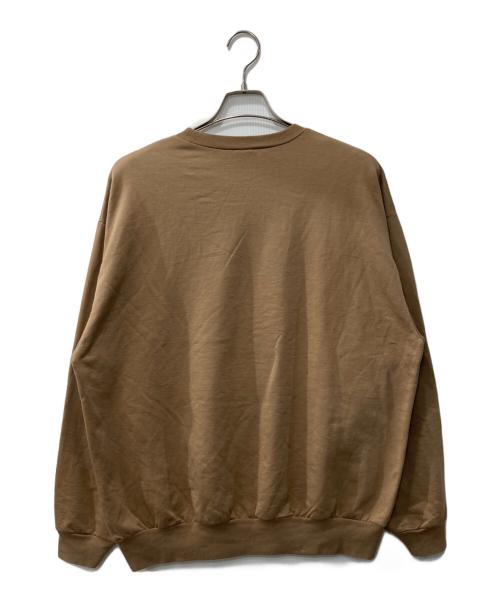AURALEE（オーラリー）AURALEE (オーラリー) ELASTIC HIGH GAUGE SWEAT P/O ブラウン サイズ:4の古着・服飾アイテム