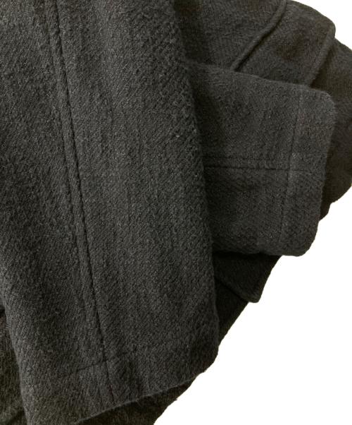 tricot COMME des GARCONS（トリココムデギャルソン）tricot COMME des GARCONS (トリココムデギャルソン) バックギャザー テーラードジャケット ネイビー サイズ:Mの古着・服飾アイテム