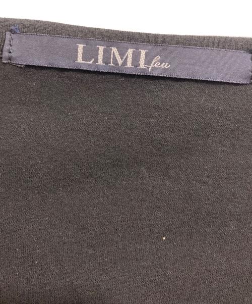 LIMI feu（リミフゥ）LIMI feu (リミフゥ) RUFFLED CUFF T ブラック サイズ:Sの古着・服飾アイテム