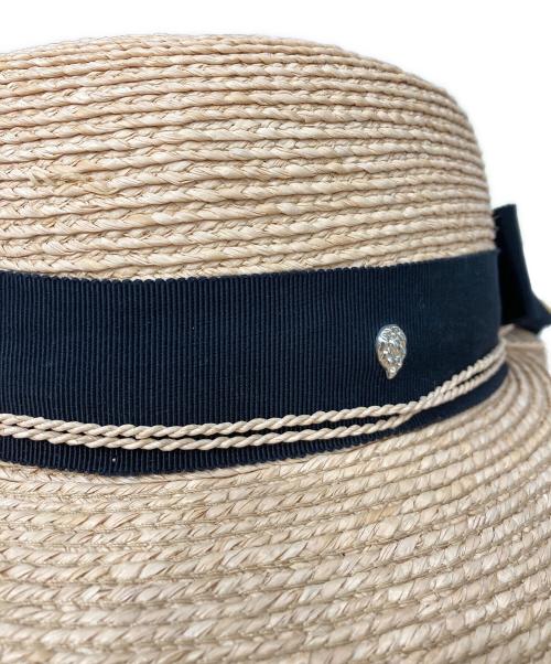 HELEN KAMINSKI（ヘレンカミンスキー）HELEN KAMINSKI (ヘレンカミンスキー) NEWPORT SB ラフィアハット ベージュ サイズ:Ｍの古着・服飾アイテム