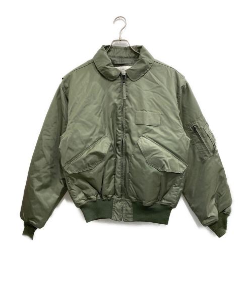 HOUSTON（ヒューストン）HOUSTON (ヒューストン) FLIGHT JACKET/フライトジャケット セージ サイズ:XXLの古着・服飾アイテム