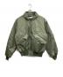 HOUSTON（ヒューストン）の古着「FLIGHT JACKET/フライトジャケット」｜セージ