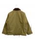 HOUSTON (ヒューストン) ALPACA N-1 DECK JACKE/アルパカN-1デッキジャケット/アルパカライニング N-1デッキジャケット タン（オリーブ） サイズ:42：30000円