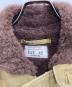 中古・古着 HOUSTON (ヒューストン) ALPACA N-1 DECK JACKE/アルパカN-1デッキジャケット/アルパカライニング N-1デッキジャケット タン（オリーブ） サイズ:42：30000円